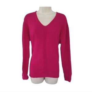 Philosophy Lightweight Knit Pink Pullover Sweater Size L